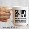 Merkloos Bedrukte Beker Sorry Dat Ik Je Niet Heb Gehoord - Quote - Mok - Mug - Teksten - Verjaardag - Gein - Collega - Werkplaats -Kantine 2 Merkloos Bedrukte Beker Sorry Dat Ik Je Niet Heb Gehoord - Quote - Mok - Mug - Teksten - Verjaardag - Gein - Collega - Werkplaats -Kantine -Brita Shop 1200x898 1