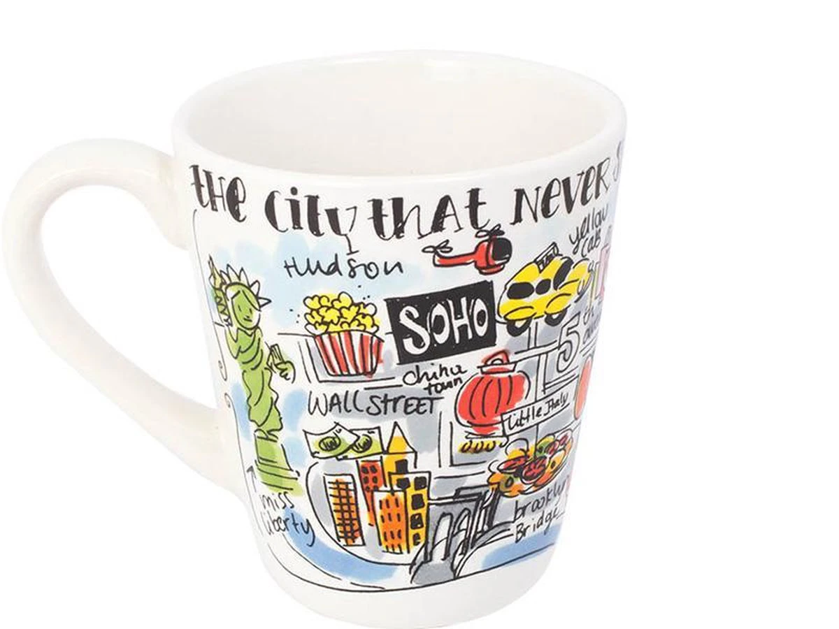 Blond Amsterdam City New York Mok - 350 Ml 3 Blond Amsterdam City New York Mok - 350 Ml