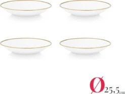 Vtwonen Serviesset - Wit-Goud - Porselein - 24-delig 31 Vtwonen Serviesset - Wit-Goud - Porselein - 24-delig -Brita Shop 1200x908 1