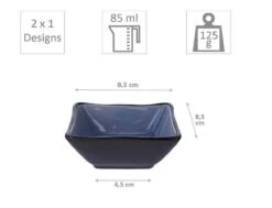 Tokyo Design Studio Glassy Blue Sushi Servies - 8 Delig - 2 Persoons 15 Tokyo Design Studio Glassy Blue Sushi Servies - 8 Delig - 2 Persoons -Brita Shop 1200x918