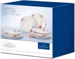 Villeroy & Boch Mariefleur Basic Dinerset 12-delig - Porselein 7 Villeroy & Boch Mariefleur Basic Dinerset 12-delig - Porselein -Brita Shop 1200x949