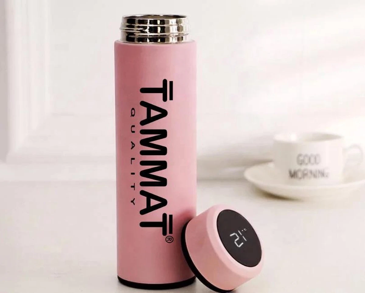 Slimme Thermosfles Met LCD Temperatuur Display - Curver Isolatiefles 0,5 Liter - Dubbelwandige Thermosfles - Thermosbeker - Isoleerfles - Thermoskan - Travel Mug - Bidon Drinkfles - Koffiebeker - Drinkflessen - RVS - Smart Thermos - Metaal 3 Slimme Thermosfles Met LCD Temperatuur Display - Curver Isolatiefles 0,5 Liter - Dubbelwandige Thermosfles - Thermosbeker - Isoleerfles - Thermoskan - Travel Mug - Bidon Drinkfles - Koffiebeker - Drinkflessen - RVS - Smart Thermos - Metaal