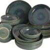 Palmer Serviesset Miami Stoneware 6-persoons 24-delig Groen 1 Palmer Serviesset Miami Stoneware 6-persoons 24-delig Groen -Brita Shop 1200x978