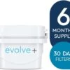 Aqua Optima Evolve+ Single Life - Wit - 6x 100 Liter 1 Aqua Optima Evolve+ Single Life - Wit - 6x 100 Liter -Brita Shop 1200x981