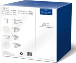 Villeroy & Boch For Me Starter Set - 4 Personen - Porselein 14 Villeroy & Boch For Me Starter Set - 4 Personen - Porselein -Brita Shop 1200x985 4