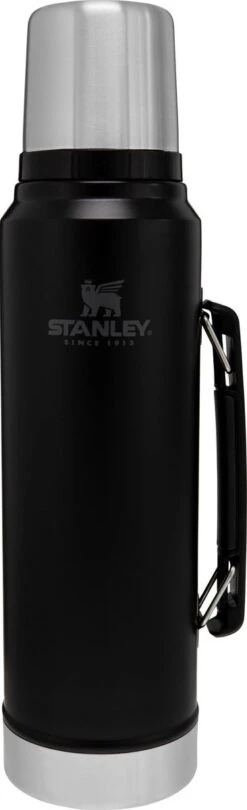 Stanley The Legendary Classic Bottle 1,00L - Thermosfles - Matte Black -Brita Shop 366x1200