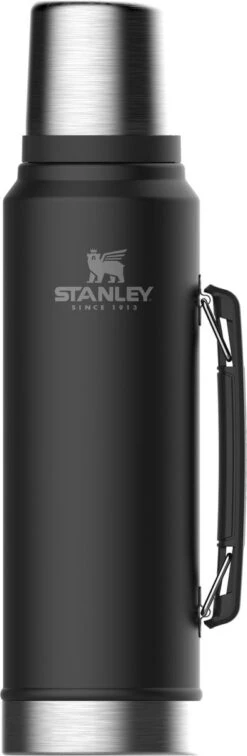 Stanley The Legendary Classic Bottle 1,00L - Thermosfles - Matte Black -Brita Shop 392x1200