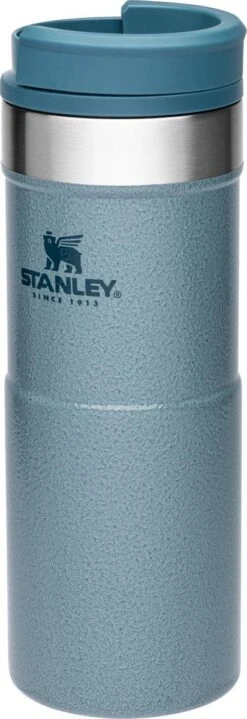 Stanley The NeverLeak™ Travel Mug 0,47L NEW - Thermosfles - Hammertone Ice -Brita Shop 412x1200 1