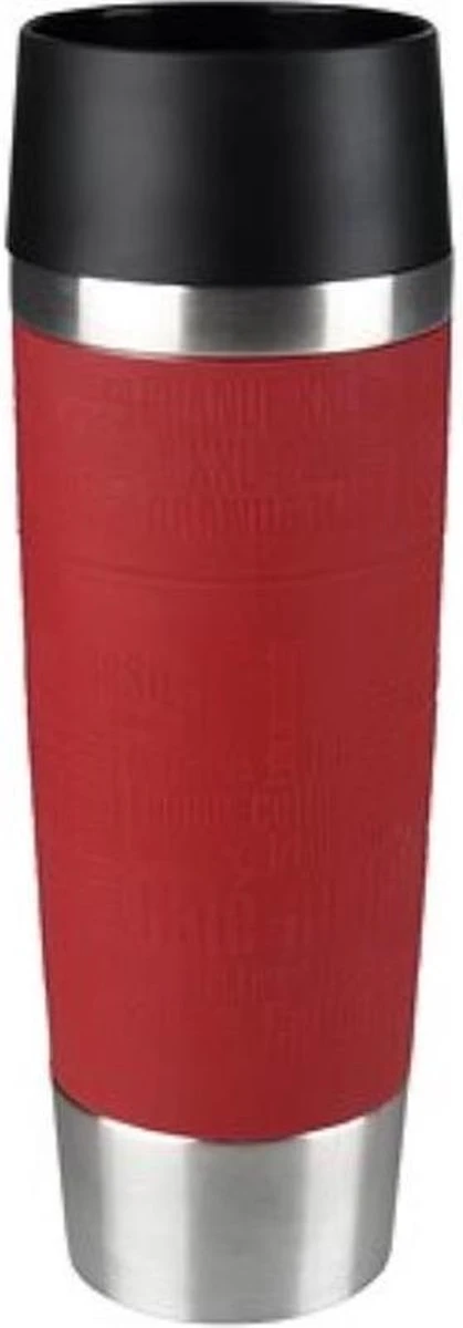 Tefal Travel Mug Thermobeker - 500 Ml - RVS/Rood 3 Tefal Travel Mug Thermobeker - 500 Ml - RVS/Rood