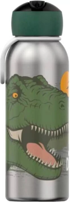 Mepal – Isoleerfles Flip-up Campus – Dino – Waterfles Met Rietje – Houdt Je Drankje Tot 9 Uur Warm En 12 Uur Koud – Drinkfles Voor Kinderen – Thermosfles -Brita Shop 421x1200