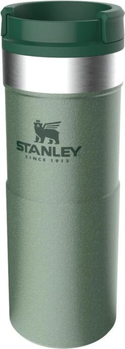 Stanley The NeverLeak™ Travel Mug 0,35L NEW - Thermosfles - Hammertone Green -Brita Shop 432x1200 1