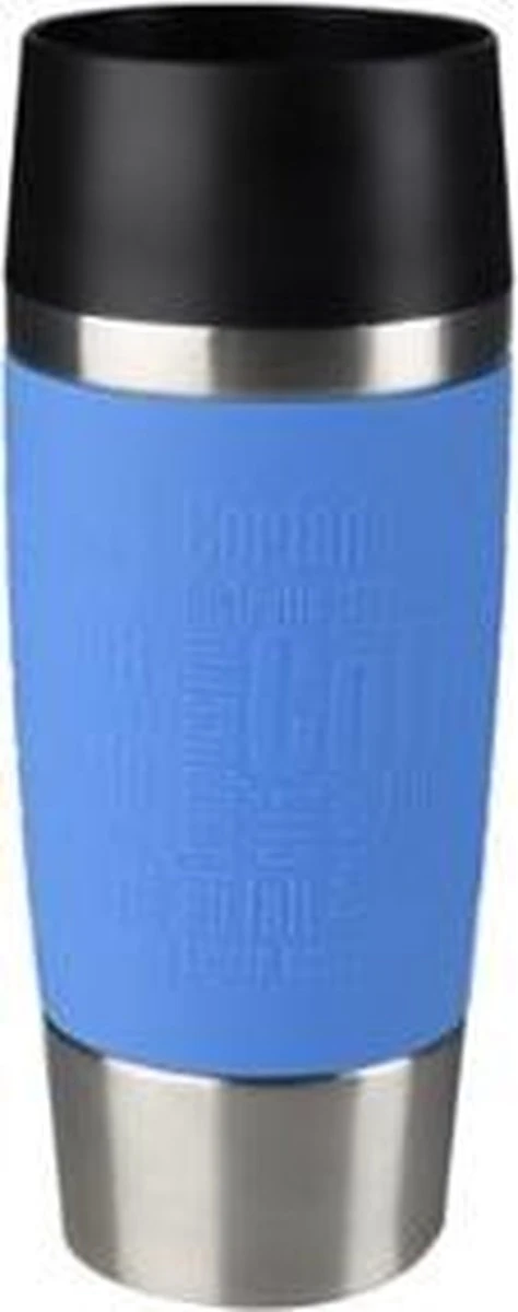 Tefal Travel Mug Thermobeker - 360 Ml - RVS/Lichtblauw 3 Tefal Travel Mug Thermobeker - 360 Ml - RVS/Lichtblauw