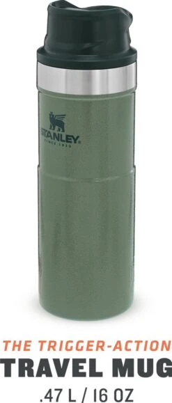 Stanley Trigger-Action Travel Mug 0.47L - Thermosfles - Hammertone Green 34 Stanley Trigger-Action Travel Mug 0.47L - Thermosfles - Hammertone Green -Brita Shop 512x1200