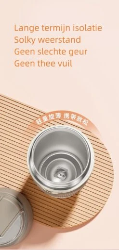 Floraweg Cup - Drinkbeker To GO- Lekvrij Dubbelwandig ,RVS 316, Thermosbeker Koffiebeker- Koffie En Thee - 400ml Waarschuw En Koud Drankje- Grijs 12 Floraweg Cup - Drinkbeker To GO- Lekvrij Dubbelwandig ,RVS 316, Thermosbeker Koffiebeker- Koffie En Thee - 400ml Waarschuw En Koud Drankje- Grijs -Brita Shop 576x1200 1