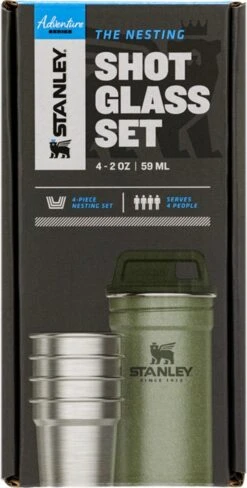 Stanley The Nesting Shot Glass Set - Hammertone Green -Brita Shop 608x1200 1