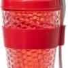 Sareva Muesli Beker - Met Lepel - Yoghurt 2 Go - Rood -Brita Shop 646x1200