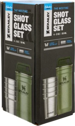 Stanley The Nesting Shot Glass Set - Hammertone Green -Brita Shop 714x1200 1