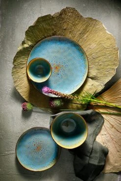 Palmer Serviesset Lotus Stoneware 6-persoons 24-delig Zwart Turquoise 22 Palmer Serviesset Lotus Stoneware 6-persoons 24-delig Zwart Turquoise -Brita Shop 800x1200 46