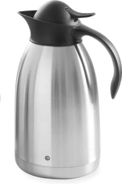 Hendi Thermoskan 2 Liter - Isoleerkan Met Drukknop - Zwart - Ø14,5x(H)26cm -Brita Shop 800x1200 7