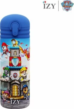 IZY Bottles X Paw Patrol - Rescue Knights | 350 ML | Kinderen | Thermosfles | Drinkfles | Waterfles | Schoolfles | Isoleerfles | Beker | Drinkbeker | Koud | Warm | Fles | Kinder | Back To School | 350ml -Brita Shop 824x1200