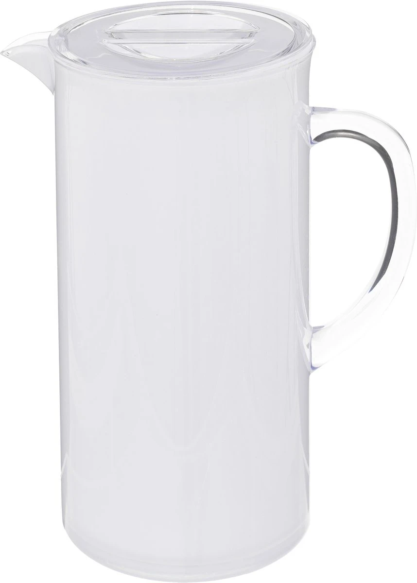 Sapkan/schenkkan Karaf Met Deksel 1950 Ml Transparant - Formaat: 18 X 10,5 X 25 Cm - Materiaal: Kunststof 5 Sapkan/schenkkan Karaf Met Deksel 1950 Ml Transparant - Formaat: 18 X 10,5 X 25 Cm - Materiaal: Kunststof - Afbeelding 3