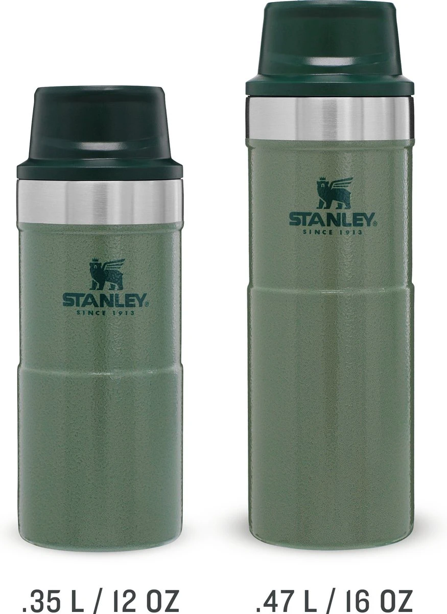 Stanley Trigger-Action Travel Mug 0.35L - Thermosfles - Hammertone Green 21 Stanley Trigger-Action Travel Mug 0.35L - Thermosfles - Hammertone Green - Afbeelding 19