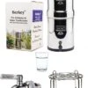 Big Berkey Set: Waterfilter 8,5L + RVS Kraantje + Standaard 2 Big Berkey Set: Waterfilter 8,5L + RVS Kraantje + Standaard -Brita Shop 882x1200