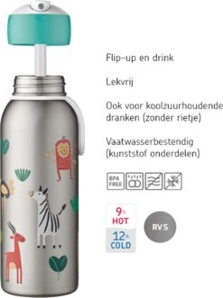 Mepal PAW Patrol - Thermofles - Isoleerfles Flip-up Campus - 350ml – Houdt Tot 9 Uur Warm En Tot 12 Uur Koud – Waterfles Met Rietje – Drinkfles Voor Kinderen -Brita Shop 896x1200 1