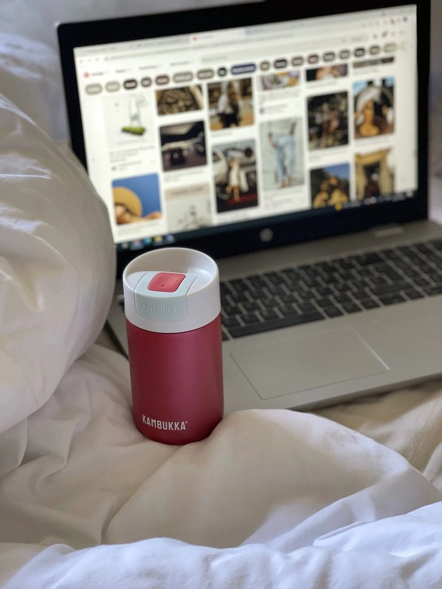 Kambukka Olympus Thermosbeker 300 Ml - Makkelijk Reinigen - Lekvrije Koffiebeker - RVS - Cherry Cake 11 Kambukka Olympus Thermosbeker 300 Ml - Makkelijk Reinigen - Lekvrije Koffiebeker - RVS - Cherry Cake - Afbeelding 9