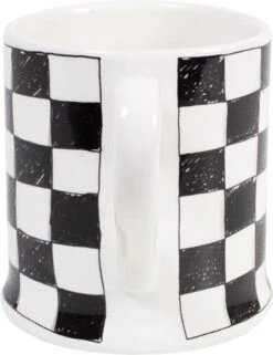 BLOND AMSTERDAM X NOIR: MUG CHECKERED -Brita Shop 924x1200