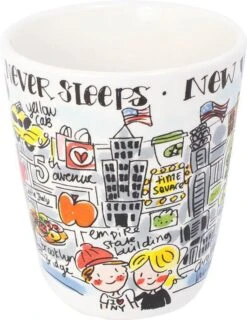 Blond Amsterdam City New York Mok - 350 Ml 15 Blond Amsterdam City New York Mok - 350 Ml -Brita Shop 927x1200