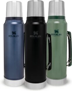 Stanley The Legendary Classic Bottle 1,00L - Thermosfles - Matte Black -Brita Shop 951x1200